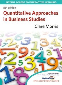 Enlarge image Cover: Quantitative Approaches in Business Studies - Financial Times Prentice Hall