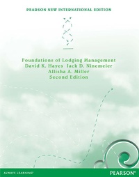 Enlarge image Cover: Foundations of Lodging Management - Pearson Education Limited