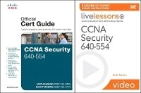 Enlarge image Cover: CCNA Security 640-554 Official Cert Guide and LiveLessons Bundle - Cisco Press