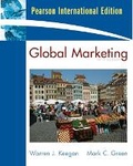 Cover: Global Marketing - Pearson