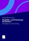 Cover: Qualit&auml;ts- und Preisimage bei Banken - Springer Gabler