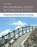 Cover: Professional Ethics in Criminal Justice - Pearson