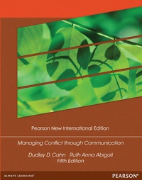 Enlarge image Cover: Managing Conflict through Communication - Pearson Education Limited