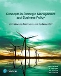 Cover: Concepts in Strategic Management and Business Policy - Pearson