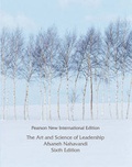 Cover: Art and Science of Leadership, The: Pearson New International Edition - Pearson Education Limited