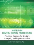 Cover: Notes on Digital Signal Processing - Prentice Hall