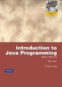 Enlarge image Cover: Introduction to Java Programming, Brief - Pearson
