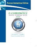 Cover: E-Commerce - Pearson