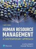Cover: Human Resource Management - Pearson Education Limited
