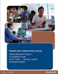 Cover: Writing Research Papers: Pearson New International Edition - Pearson Education Limited
