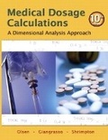 Cover: Medical Dosage Calculations - Pearson