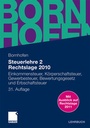 Bild: Steuerlehre 2 Rechtslage 2010 - Springer Gabler