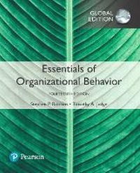 Enlarge image Cover: Essentials of Organizational Behavior, Global Edition - Pearson Education Limited