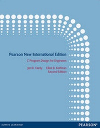 Enlarge image Cover: C Program Design for Engineers: Pearson New International Edition - Pearson Education Limited