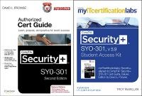 Abbildung von: CompTIA Security+ SYO-301 Cert Guide, Deluxe Edition with MyITcertificationLab Bundle - Pearson It Certification