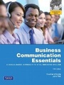 Cover: Business Communication Essentials - Pearson