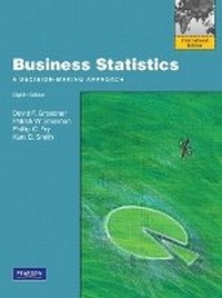 Enlarge image Cover: Business Statistics - Pearson