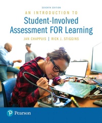 Enlarge image Cover: Introduction to Student-Involved Assessment FOR Learning, An - Pearson
