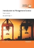 Cover: Introduction to Management Science, Global Edition - Pearson Education Limited