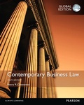 Cover: Contemporary Business Law, Global Edition - Pearson Education Limited