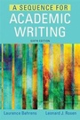 Cover: A Sequence for Academic Writing - Pearson