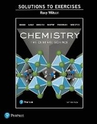 Abbildung von: Instructor's Solutions Manual for Exercises for Chemistry - Pearson