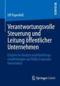 Cover: Verantwortungsvolle Steuerung und Leitung &ouml;ffentlicher Unternehmen - Springer Gabler