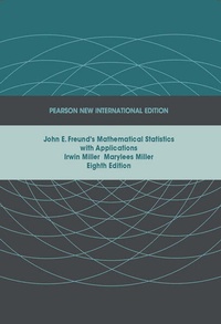 Enlarge image Cover: John E. Freund's Mathematical Statistics with Applications - Pearson Education Limited