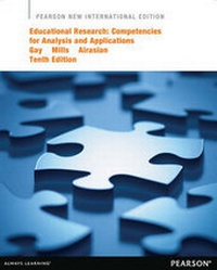 Enlarge image Cover: Educational Research Pearson New International Edition, plus MyEducationLab without eText - Pearson Education Limited