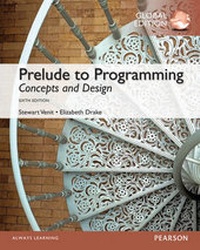 Enlarge image Cover: Prelude to Programming: Concepts and Design, Global Edition - Pearson Education Limited