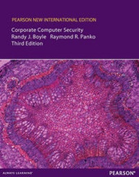 Abbildung von: Corporate Computer Security: Pearson New International Edition - Pearson Education Limited