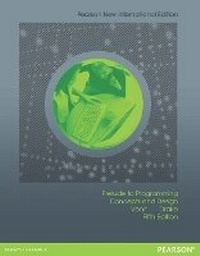 Abbildung von: Prelude to Programming: Concepts and Design - Pearson Education Limited