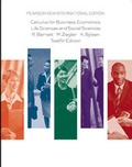 Cover: Calculus for Business, Economics, Life Sciences and Social Sciences: Pearson New International Edition - Pearson Education Limited