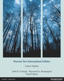 Cover: Linear Algebra - Pearson Education Limited