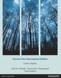 Enlarge image Cover: Linear Algebra - Pearson Education Limited