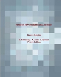 Abbildung von: Linear Algebra - Pearson Education Limited