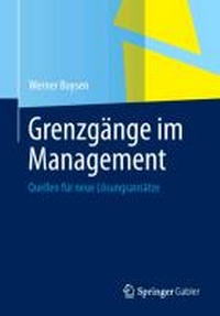 Abbildung von: Grenzgänge im Management - Springer Gabler