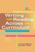 Cover: Writing and Reading Across the Curriculum, Brief Edition - Pearson