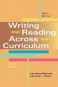 Enlarge image Cover: Writing and Reading Across the Curriculum, Brief Edition - Pearson