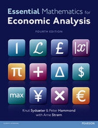 Enlarge image Cover: Essential Mathematics for Economic Analysis - Pearson Education Limited