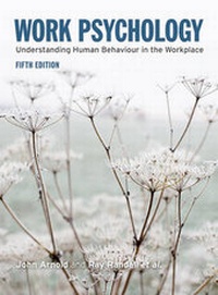 Enlarge image Cover: Work Psychology - Financial Times Prentice Hall