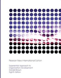 Enlarge image Cover: Experiential Approach to Organization Development - Pearson Education Limited
