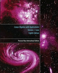 Abbildung von: Linear Algebra with Applications: Pearson New International Edition - Pearson Education Limited