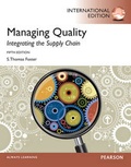 Cover: Managing Quality: Integrating the Supply Chain: International Edition - Pearson Education Limited