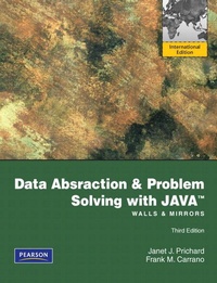 Enlarge image Cover: Data Abstraction and Problem Solving with Java: Walls and Mirrors - Pearson Education Limited