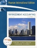 Cover: Introduction to Management Accounting-Chapters 1-17 - Pearson