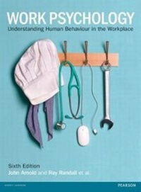 Enlarge image Cover: Work Psychology - FT Publishing International