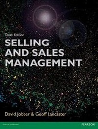 Enlarge image Cover: Selling and Sales Management 10th edn - Pearson Education Limited