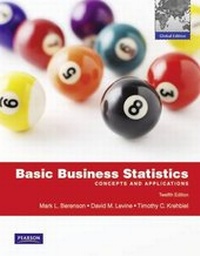 Enlarge image Cover: Basic Business Statistics with MyMathLab Global - Pearson Education Limited