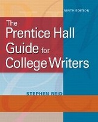 Enlarge image Cover: The Prentice Hall Guide for College Writers - Pearson
